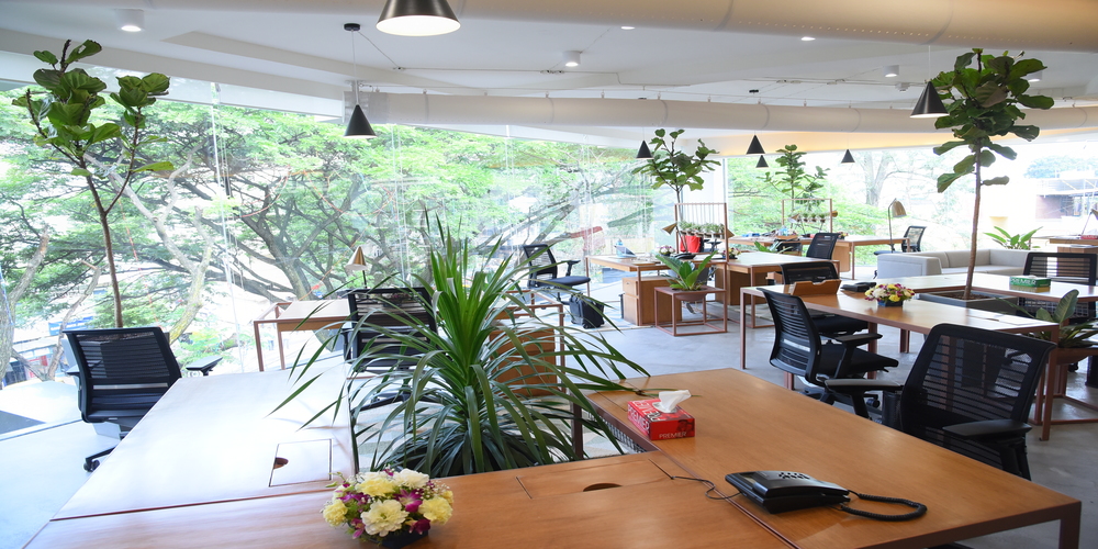 top corporate office interiors in Bangalore